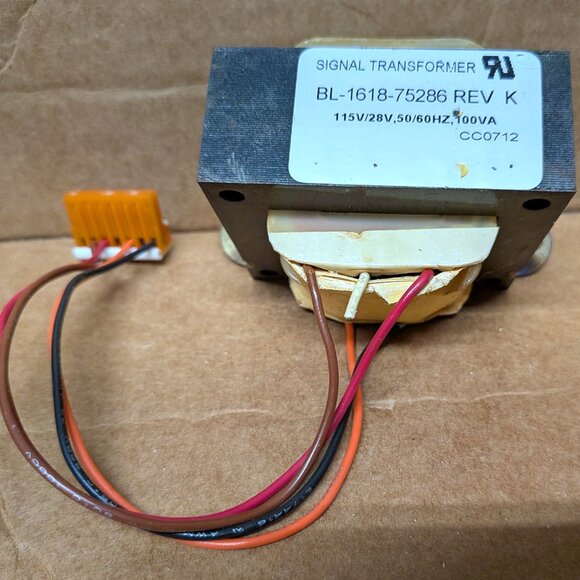 FIRELITE BL-1618-75286 FIRE ALARM SIGNAL TRANSFORMER REV K - NEW OLD STOCK - Picture 2 of 5